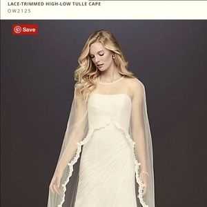 Lace Bridal Cape